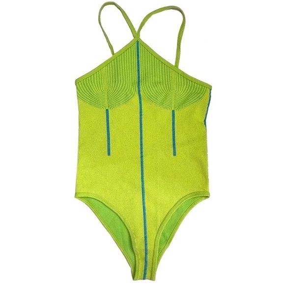 ZARA Compression Bodysuit Leotard Romper Playsuit Seamless Versatile - Picture 4 of 15